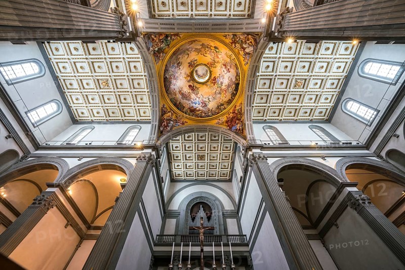 Transept with dome