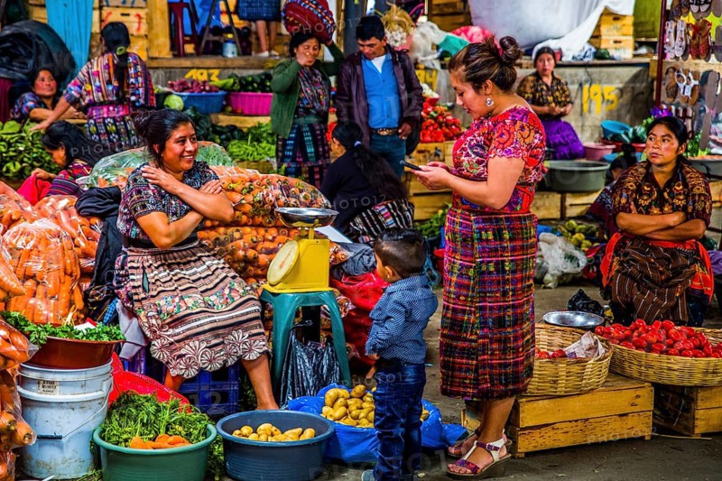 Vegetable stalls