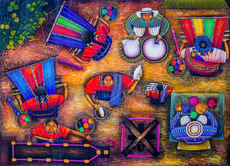 Weaving process