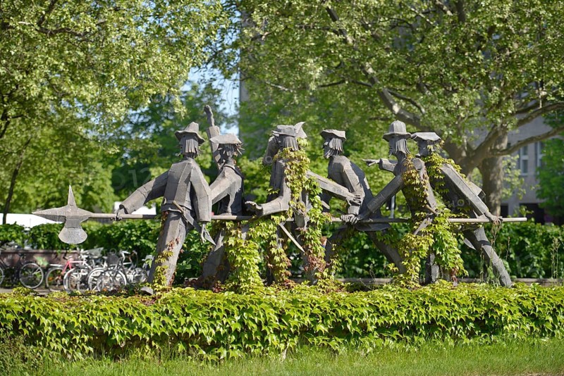 Sculpture The Seven Swabians