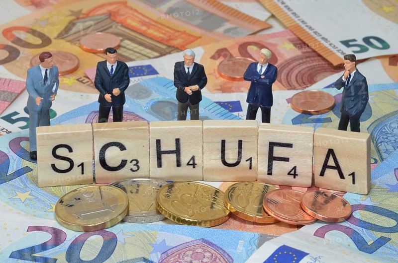 Symbol photo Economic term Schufa