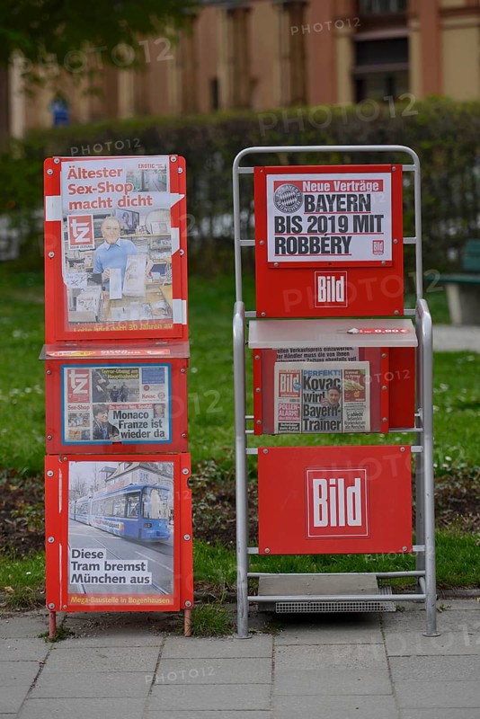 Newspaper vending machines