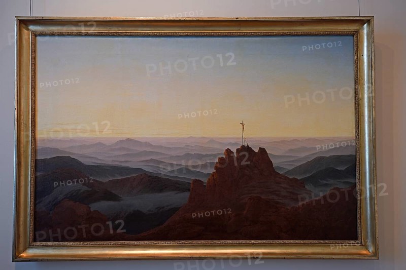 Painting: Morning in the Giant Mountains