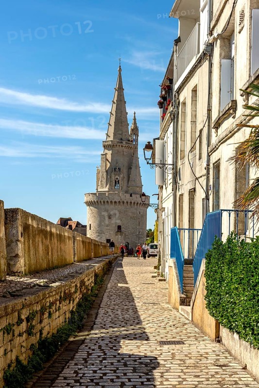 The Lanterne Tower at the entrance to the ancient port of La Rochelle