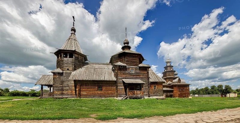 Church in the Wooden museum of architecture