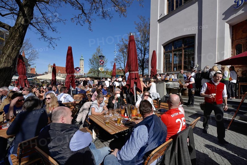 Beer Garden Der Pschorr
