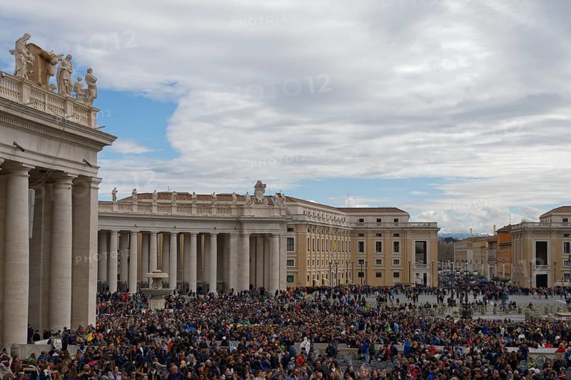 St. Peter's Square during papal audience