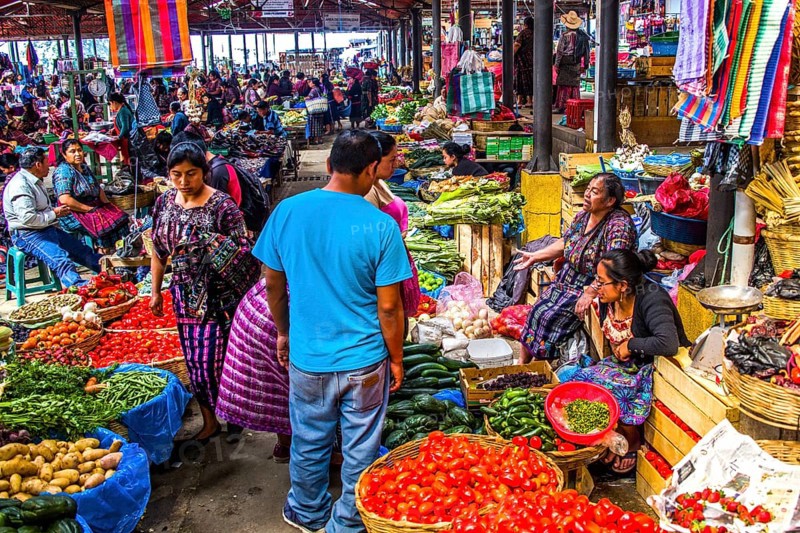 Vegetable stalls