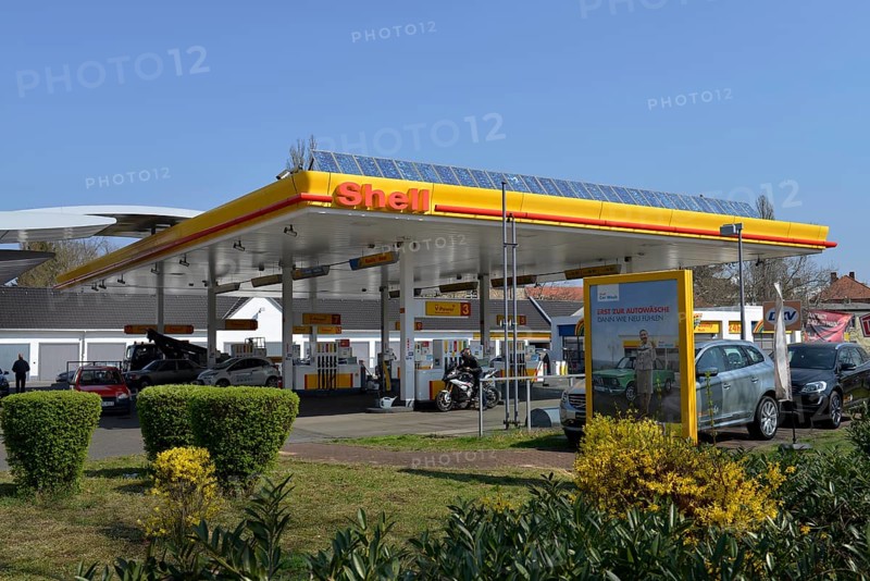 Shell petrol station