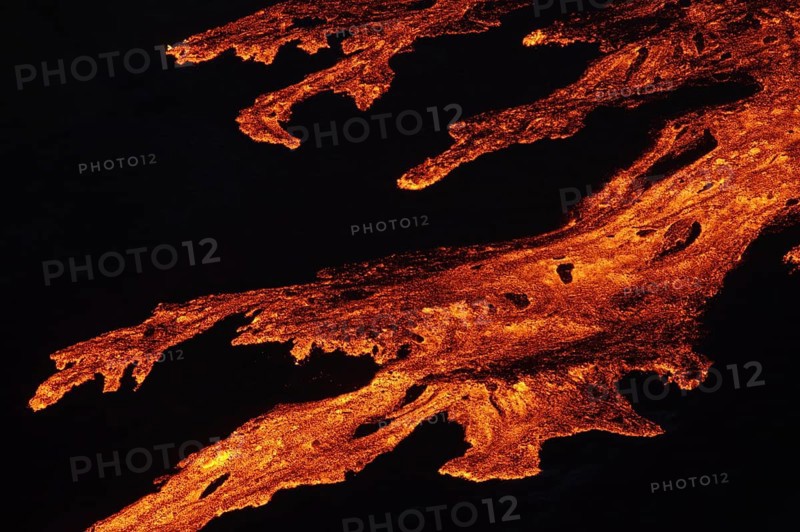 Lava flows downhill