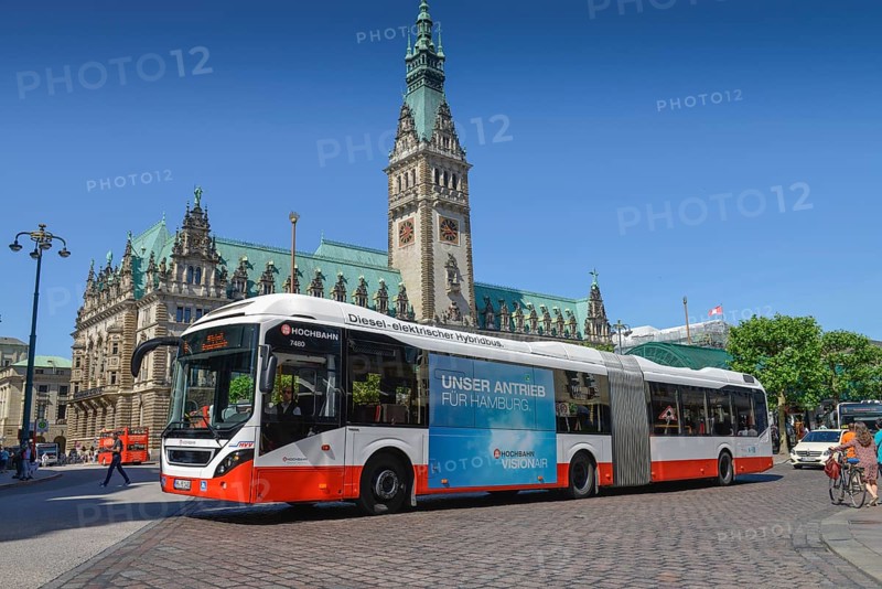 Hybrid bus