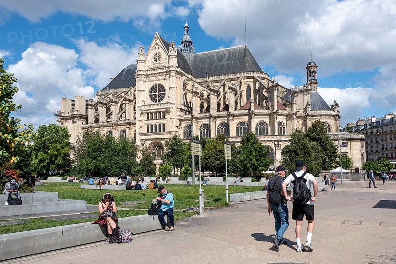 Saint-Eustache Church in Paris