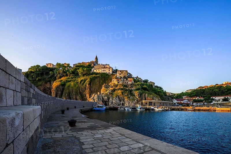 A small harbour by the sea