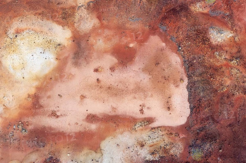 Extremely mineral-rich ground in the area of the Rio Tinto mines