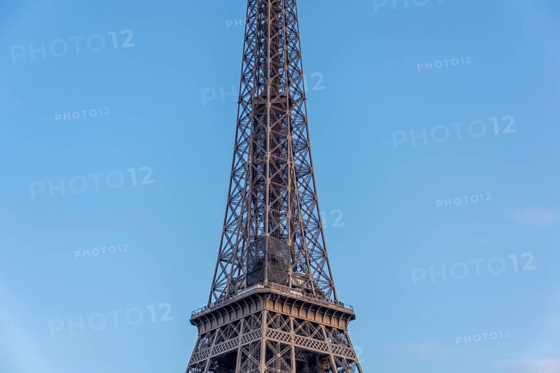 Middle section of the Eiffel Tower