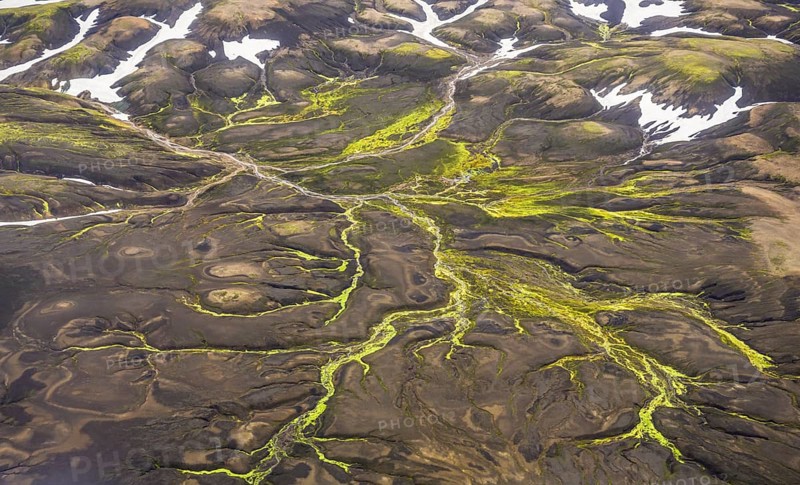 Flight photo Landmannalaugar