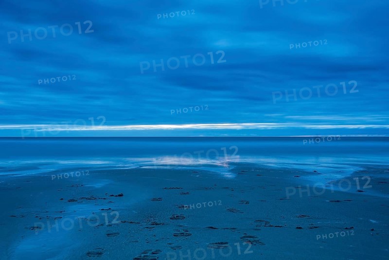 Evening mood at the sea