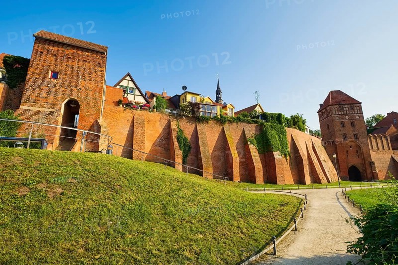 Tangermuende city wall