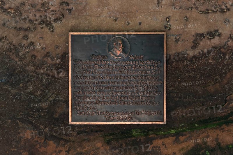 Commemorative plaque to Gutav Adolf