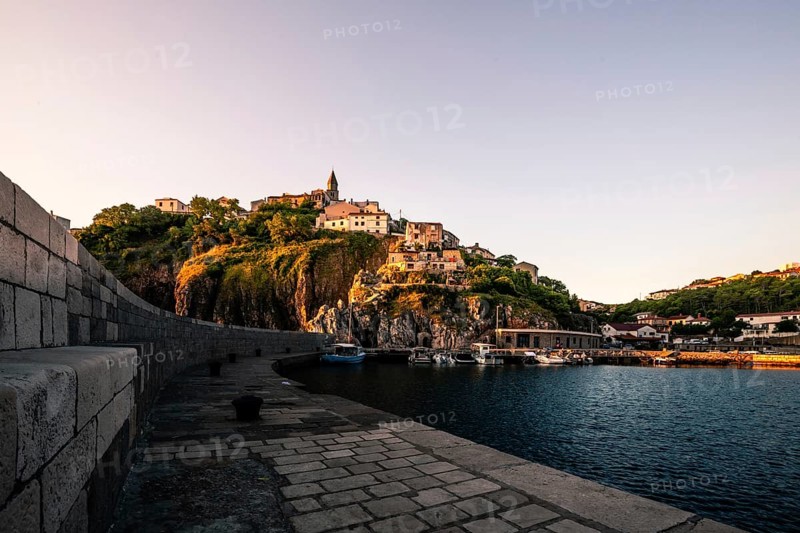 A small harbour by the sea