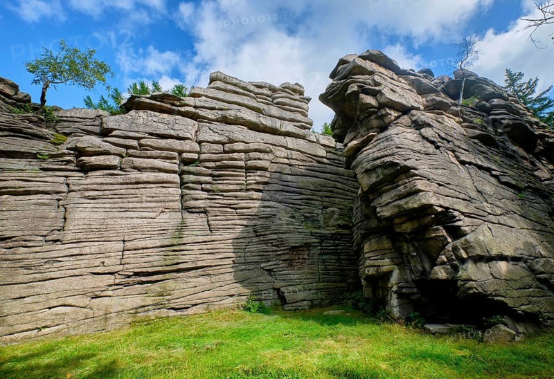 Rock formation Greifensteine