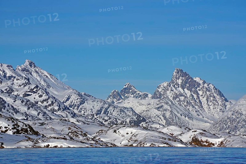 Snow-capped mountains
