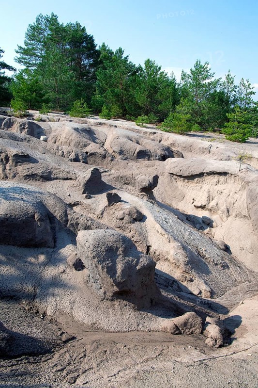 Erosion in post-mining landscape
