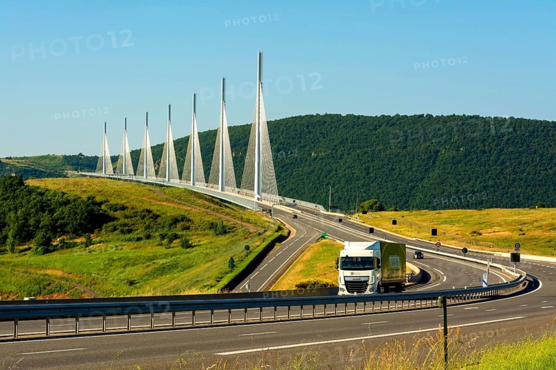 Millau viaduct by architect Norman Foster