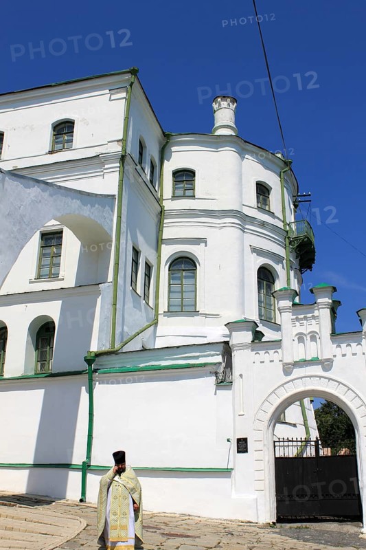 Stairway between Lower and Upper Lavra
