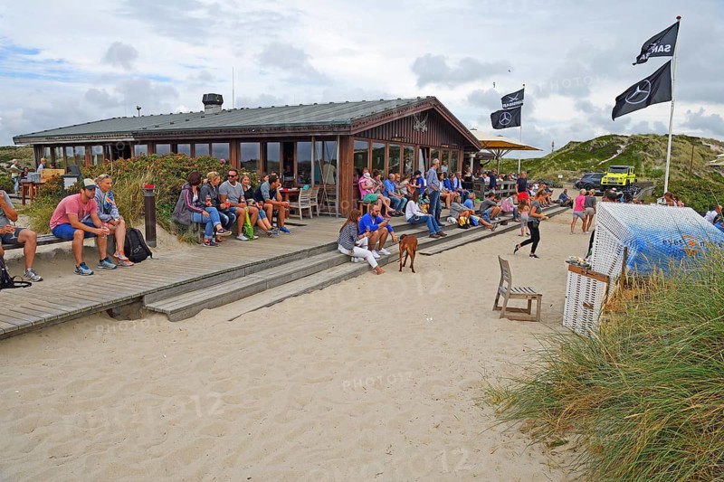 Cult restaurant Sansibar in the dunes of Rantum