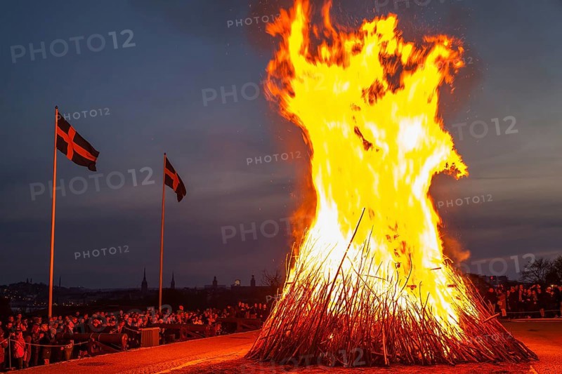 Walpurgis bonfire