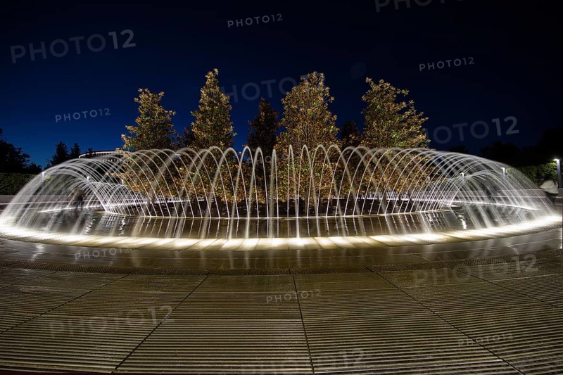 Fountain in a park Galitskogo