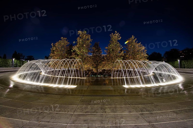 Fountain in a park Galitskogo