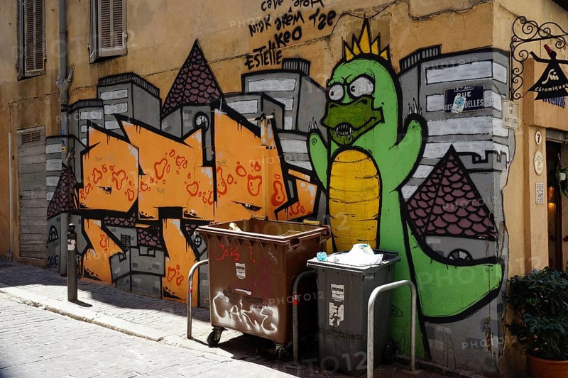 Graffito Dragon