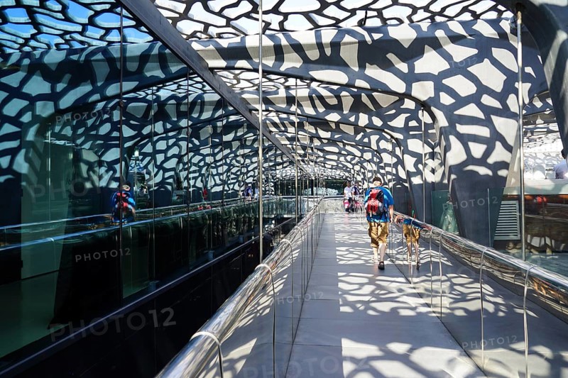 Corridor in the MuCem