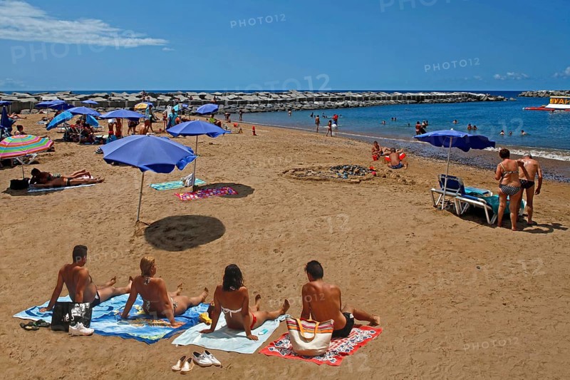 Sandy beach beach of Calheta