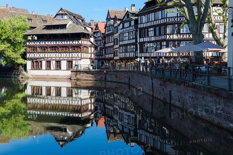 Maison des Tanneurs and half-timbered houses along the ILL canal