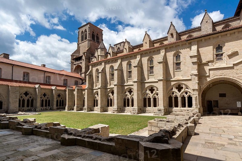 Cloister of the Saint Robert abbey