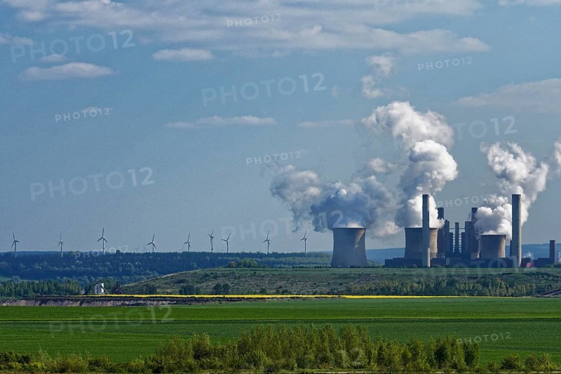 RWE brown coal power station Frimmersdorf