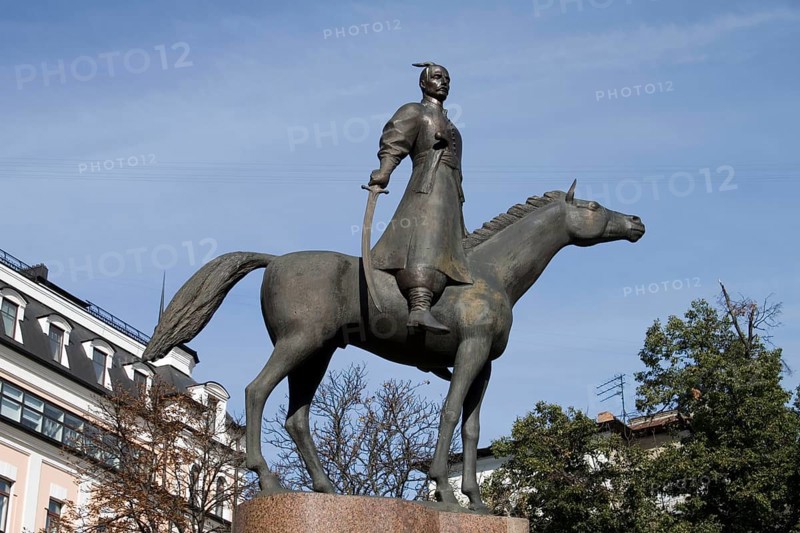 Horseman Statue