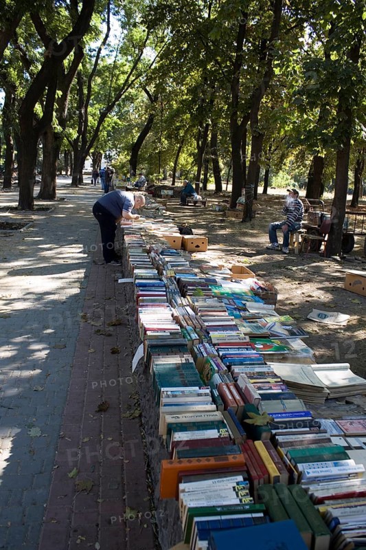 Books flea market