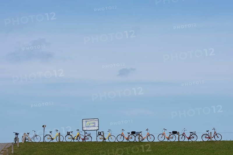 Bicycles parked