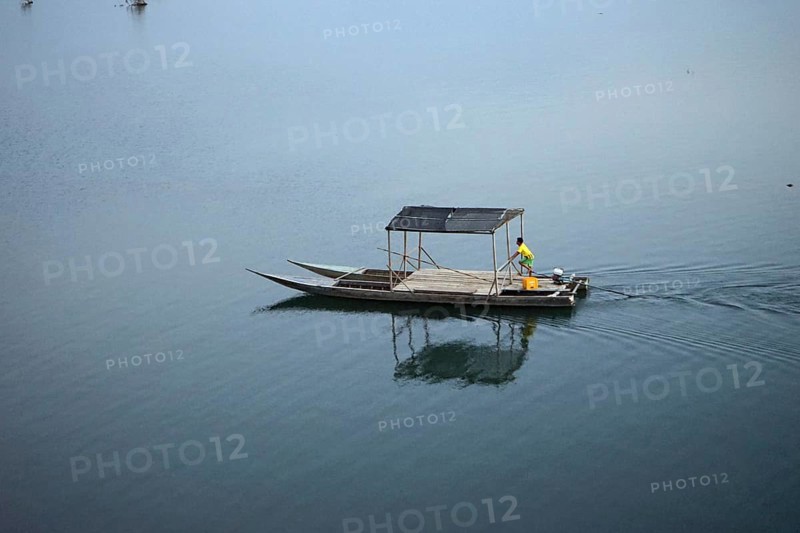 Boat on the Mekong
