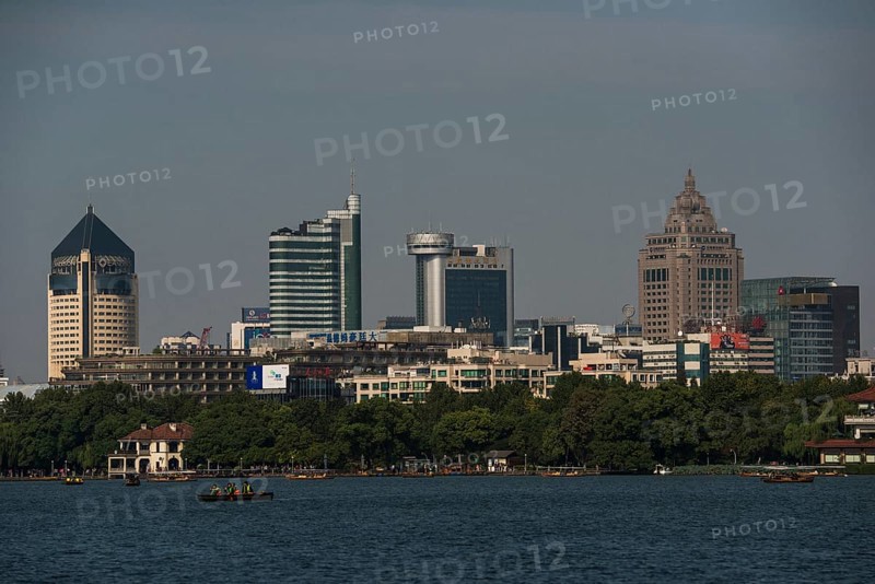 Skyline from West Lake