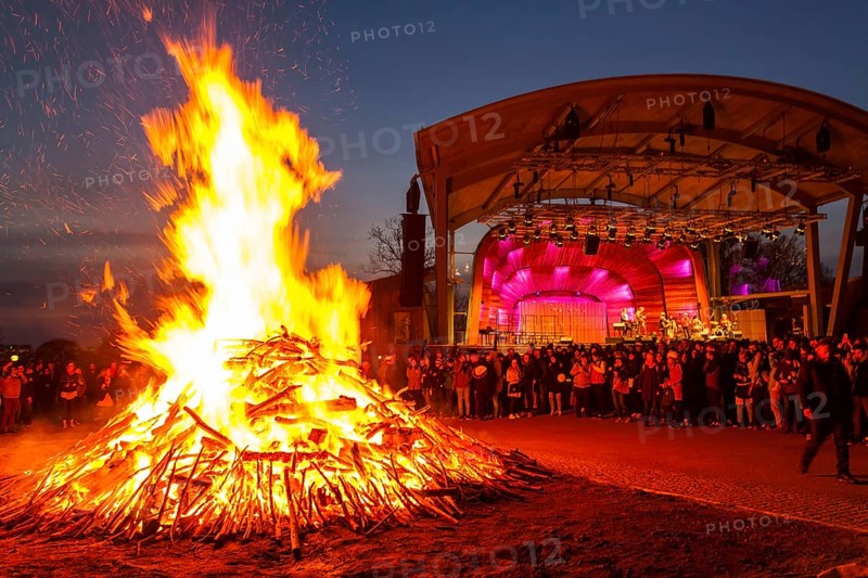 Walpurgis bonfire