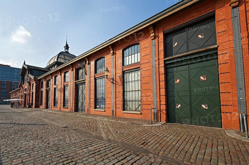 Event center former fish auction hall