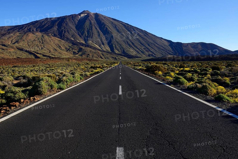 Pico del Teide Road and Volcano