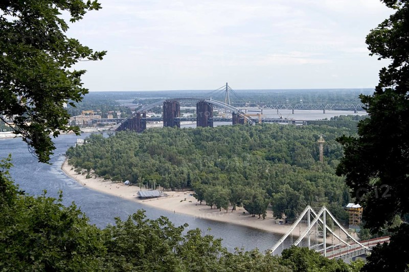View of the Dnieper