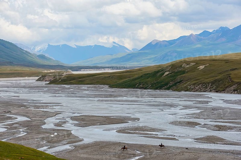 River in the Sary Jaz Valley