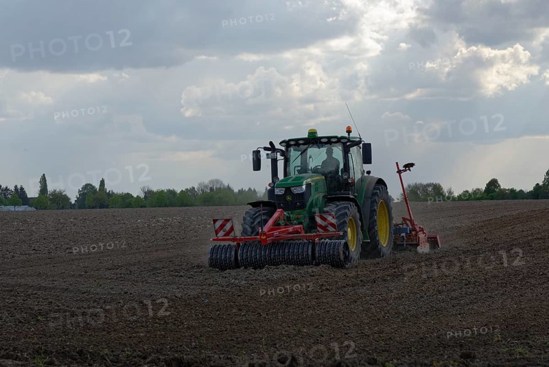 Tractor cultivating